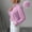 A811 Purple, variant on Blouse for Women Lapel Long Sleeve Fashion Loose Fit Pearl Beaded Button Down Shirt Soft Breathable Workwear Elegant Office Business Casual Tops