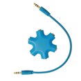 thumbnail image 4 of 3.5mm Audio Splitter Headset Accessory Universal Converter Equipment Earphone Adapter Connect Device Adapting Accessories blue, 4 of 8
