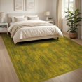 thumbnail image 3 of ODIKA 8'x10' Washable Area Rug Non-Slip Chair-Friendly Mat Door Boho Symmetrical Saguaro Rows Motif Doormat Print Circle Flowing Dynamic for Dining Room, Large Office, Lounge, 3 of 7