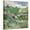 Canvas, variant on Art.com View of Auvers, 1890 Giclee Print by Vincent van Gogh, Black Frame Wall Art, 21" x 21"
