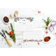 thumbnail image 4 of Inkdotpot 4x6 Inch Recipe Cards (Set of 50) , Thick Double Sided Premium Card Stock- Modern Style White Recipe Notecards for Weddings- Bridal- Baby Shower - Floral Theme, 4 of 6