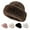 Brown, variant on 2026 New Womens Winter Faux Fur Bucket Hat,Fuzzy Bucket Hat,Fluffy Fisherman Fuzzy Bucket Hat,Warm Faux Mink Plush Hat