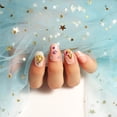 thumbnail image 4 of Gwong Electrónica Paño de fondo suave con lentejuelas estrella estrella estrella cielo gasa fondo de fondo para clavo, 4 of 6