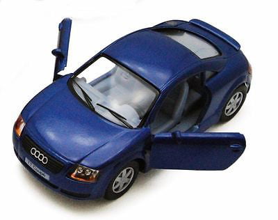 Brand New 5" Kinsmart Audi TT Coupe Diecast Model Toy Car 1:32 Blue 