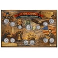 thumbnail image 6 of 1776-2026 American 250th Anniversary Semiquincentennial Collectible Coin Display Board with Mayflower & Revolutionary Quarters, 6 of 6
