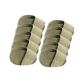 thumbnail image 3 of Golf Iron Head Covers Juego de protección, cuero ligero de PU, Headcover portátil Verde Pequeño Zulema Fundas para cabezas de golf, 3 of 8