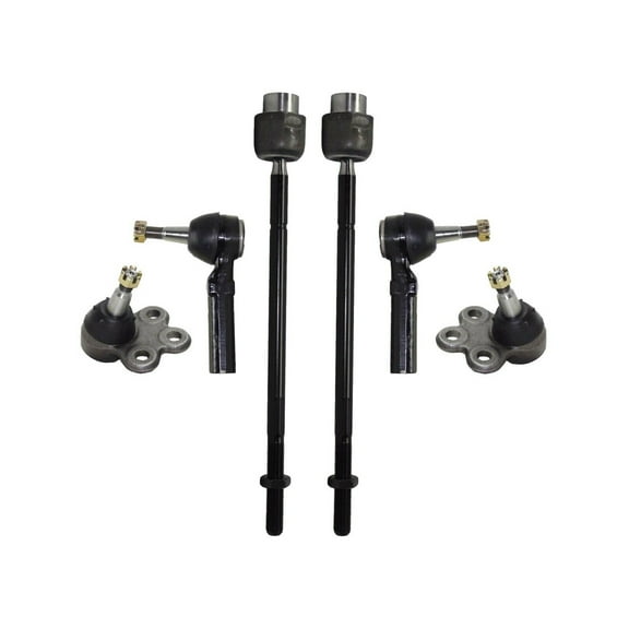 6 Piece Suspension Kit Front Tie Rod Ends Inner & Outer Lower Ball Joints Fits select: 2004-2013 CHEVROLET IMPALA, 2014-2016 CHEVROLET IMPALA LIMITED