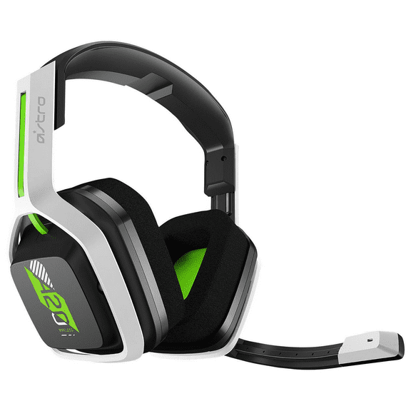 Open Box Astro 939-001882 A20 Gen 2 Wireless Gaming Headset with Microphone for Xbox Series X / Xbox One - White/Green