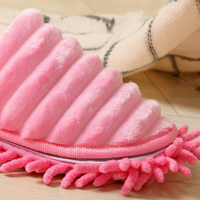 1 pair Washable Microfiber Dust Mop Slippers Lazy Quick Cleaning Floor  Cleaning Slipper Home Bathroom Cleanning Tools Home Shoes