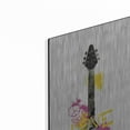 thumbnail image 2 of Luxe Metal Art 'Garage Band III Graffiti' by Mike Schick, Metal Wall Art, 12"x24", 2 of 9