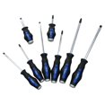 thumbnail image 3 of 8pc Go Through Screwdriver Set Flat Bladed Headed Phillips Screws, 3 of 3