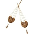 thumbnail image 4 of 2Pcs Macrame Plant Hangers Rustic Plant Flower Pots Hanger Ceiling Plant Holders, 4 of 7