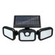 thumbnail image 2 of 3-head Led Solar Pir Motion Sensor Garden Wall Light Security Flood Lamp, 2 of 5