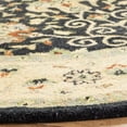thumbnail image 3 of SAFAVIEH Antiquity Lilibeth Oriental Wool Area Rug, Black, 3'6" x 3'6" Round, 3 of 7