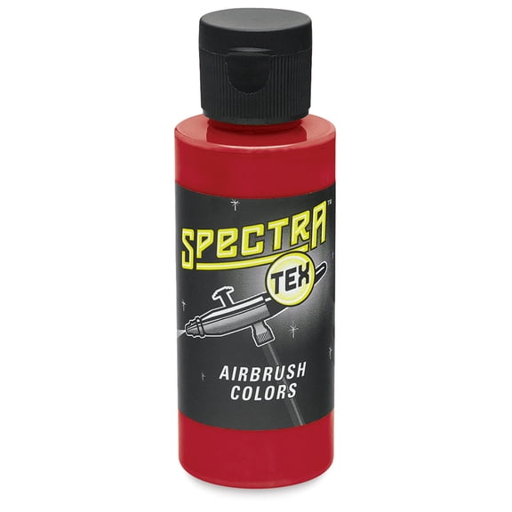 Badger Spectra Tex Airbrush Color - 2 oz, Transparent Cranberry
