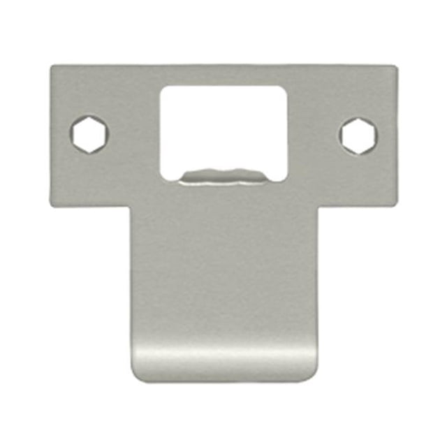 2.75 x 2.5 in. Extended T-Strike, Satin Nickel - Solid Brass