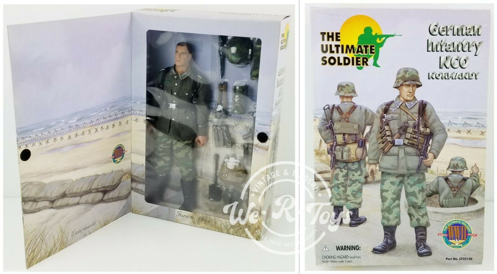 Ultimate Soldier 21st Century German Infantry NCO Normandy 1:6 Action  Figure June 6, 1944