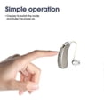 thumbnail image 5 of Hearing Aids Rechargeable Mini Portable Bte Sound Amplifiers Wireless Adjustable Audifonos For Elderly Severe Loss Drop Shipping, 5 of 5