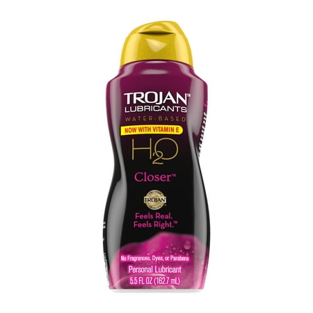 UPC 022600000051 product image for TROJAN Lubricant H2O Closer Water Based Lubricant  Personal Lubricant  5.5 fl oz | upcitemdb.com