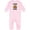 AD-Pink, variant on Weightlifting Funny Future Lifter Baby Romper Coveralls