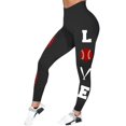 thumbnail image 4 of WILLBEST Leggings de Yoga de Cintura Alta Con Estampado de Moda Para Mujer, Pantalones Largos Ajustados y Sexis Para Entrenamiento y Ropa Informal 964 Chica, 4 of 4