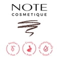 thumbnail image 2 of Lápiz para cejas Note Cosmetics, de aspecto natural, impermeable, mate, 2 of 7