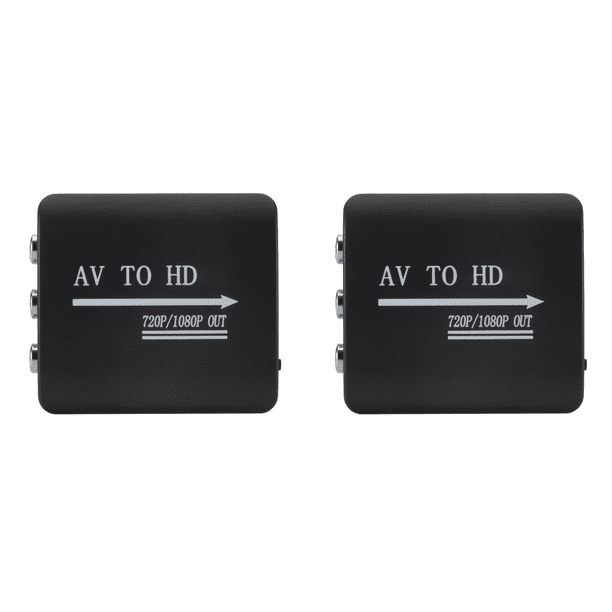 Convertidor Compatible Con AV A 1080P Adaptador Compuesto RCA