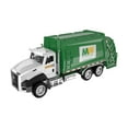 thumbnail image 2 of 3 Pack Diecast Transport Vehicles Set - Garbage Truck, Tanker, Delivery Truck 1:50 Scale Pull Back Metal Model Car Toys for Boys, 2 of 3