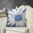 thumbnail image 2 of YINGXI Decorative Throw Pillow Covers Blue Pillow Covers Throw Pillow Cases Linen Square Pillow Case,Farmhouse Outdoor Modern Boho Pillow Covers for Couch Sofa Living Room 20x20in, 2 of 5
