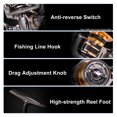 thumbnail image 4 of Spinning Fishing Reel 7+1 BB Long Casting Fishing Reel Lightweight, 4 of 8
