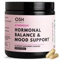 Osh Wellness Hormone Balance for Women | Ashwagandha, Rhodiola, & Shatavari | Estrogen, Cortisol, Stress, & Sleep Support | Made in USA | 30 Day Supply