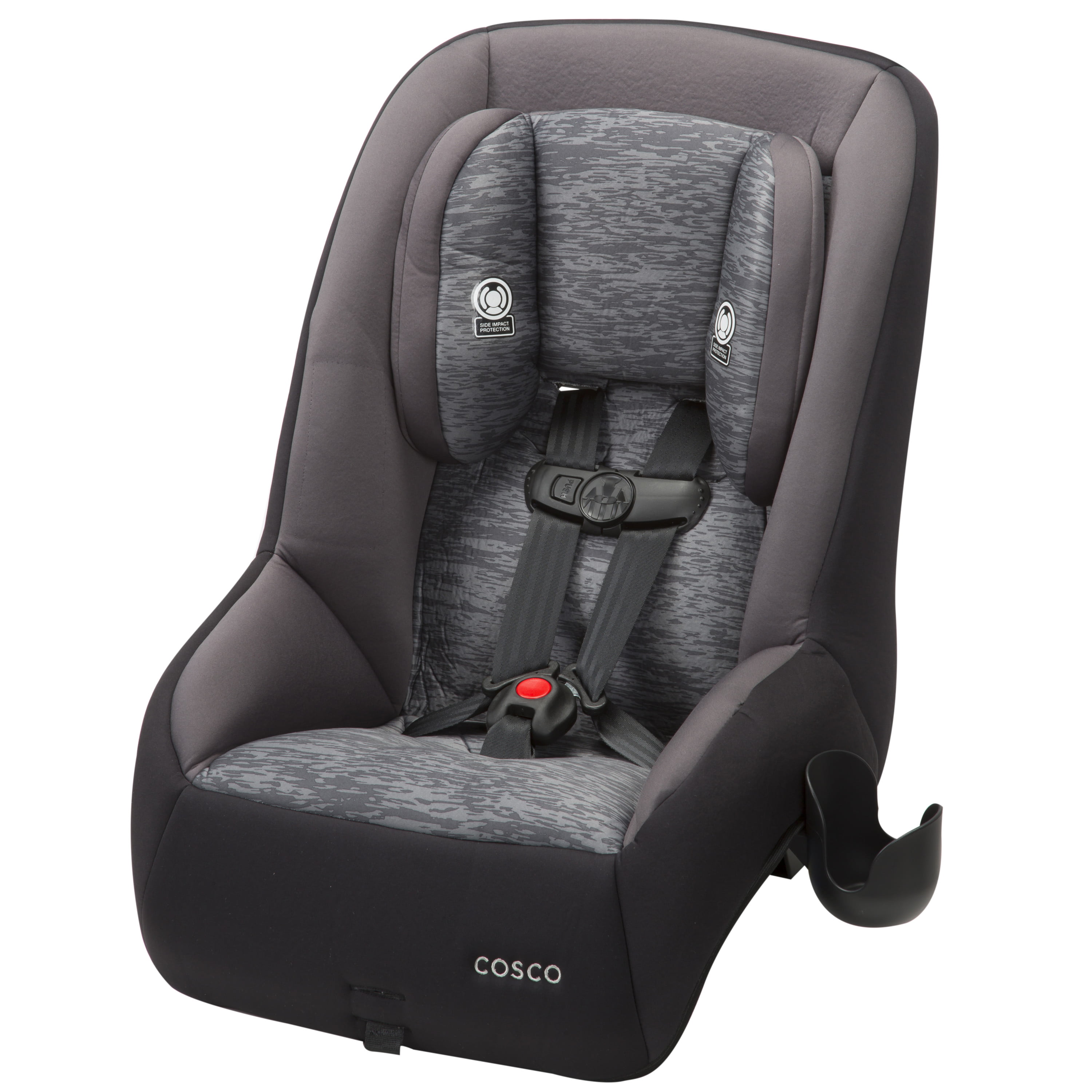 Photo 1 of Cosco Mighty Fit Convertible Car Seat - Heather Onyx, Box Packaging Damaged, Minor Use, Minor Scratches and Scuffs
