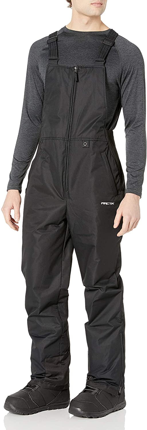 Arctix Men's Essential Insulated Bib Overalls, Black, 4XLarge (5254W
