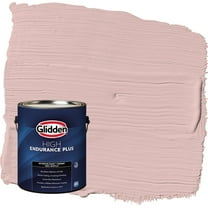 Glidden HEP Strawflower / Pink Flat Exterior Paint with Primer, 1 Gallon