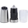 thumbnail image 3 of (Silver Set)SDIGV Gravity Salt and Pepper Grinder with Adjustable Coarseness Automatic Pepper and Salt Mill Battery Powered with Blue LED Light,One Hand Operated,, 3 of 5