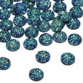 thumbnail image 1 of Uxcell 60 Pcs Rhinestone Flat Back Faux Druzy Crystal Diamonds Resin Embellishments Trims Beads for Jewelry Making Crafts, Azul Oscuro, 1 of 7