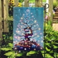 thumbnail image 2 of Shining Christmas Tree New Year Holiday Double Sided House Flag 28x40 inch Decorative Yard Flag for Outdoor, 2 of 5