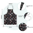 thumbnail image 7 of Ballerina Princess Swan Pattern Kids Aprons for Girls and Boys,Adjustable Neck Strap Toddler Aprons for Kids Cooking Baking, 7 of 7
