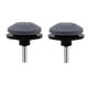 thumbnail image 1 of Cabezal afilador de cuchillas para cortacésped | Accesorio de taladro para afilar cuchillas desafiladas | Compatible con tractores, cortacéspedes y motocultores | Juego de 2, 1 of 3