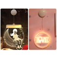 thumbnail image 2 of Valentine's Day Hanging Light: 3D Decorative Window Light Night Light for Home, 2 of 4