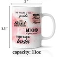 thumbnail image 2 of Positive Affirmation Coffee Mug, Motivational Gift for Mom Sister Daughter Friends Bestie, Inspirational Mug Gifts for Women Her, 11 Oz Ceramic Cup, 2 of 6