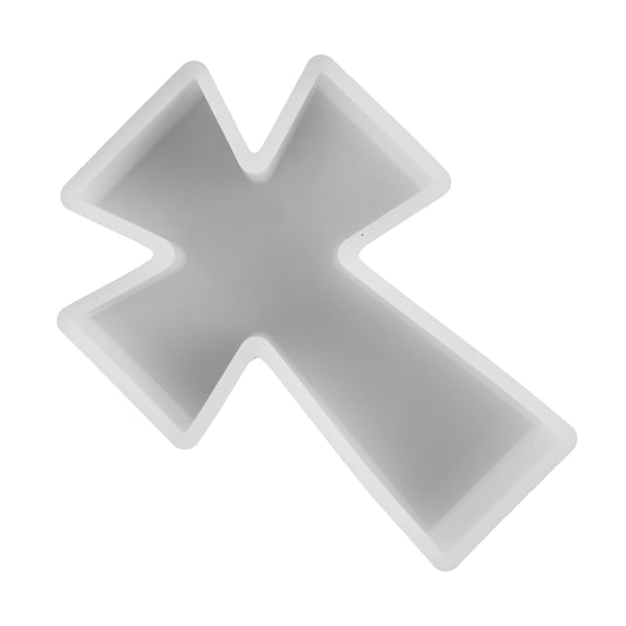 HEANUJJ Versatile Silicone Cross Mold for Epoxy Resin Candle Holders and Plaster Crafts