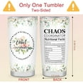 thumbnail image 2 of Coworker Gifts for Women Birthday Gift Ideas, Chaos Coordinator Gifts Tumbler, Thank You Gifts for Women Boss Lady Assistant Teacher Sisters Her Mom Christmas Appreciation Gifts 20oz Coffee Cup, 2 of 6