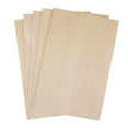 thumbnail image 3 of 10 Pieces Thin Plywood Board, Unfinished Wood, Basswood Boards, Wood Sheets Board for Miniature Aircraft, DIY Project Crafts, Sailboat Models 200x50x2mm, 3 of 8