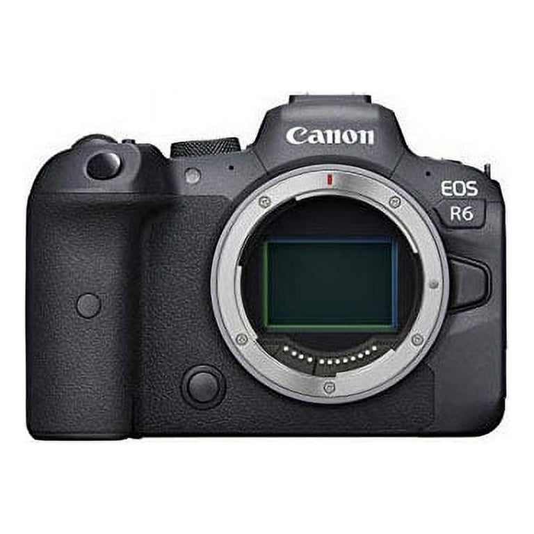 Canon EOS R6 Mirrorless Camera, 4K Video, DIGIC X, Dual UHS-II SD