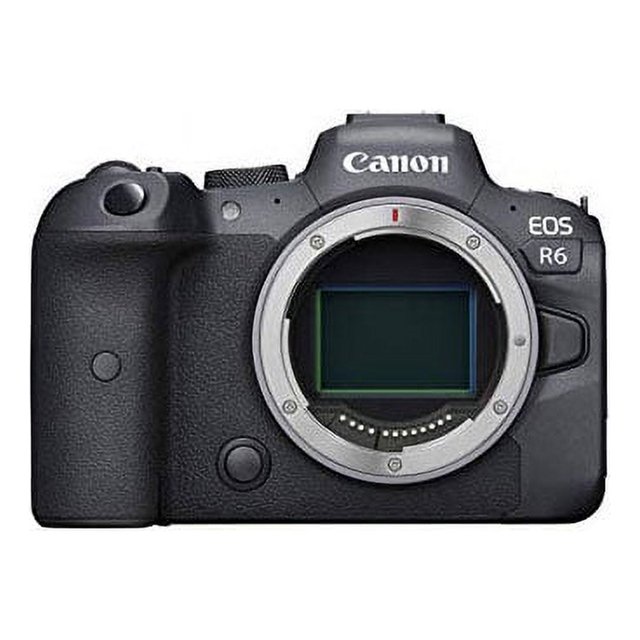 Canon EOS R6 Appareil Photo Sans Miroir, Appareil Photo Numérique Plein Cadre 20MP, Vidéo 4K (Boîte Ouverte)