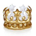 thumbnail image 4 of Inflatable Crown Hat Cap Inflatable Crown Inflated Hat For Birthday Celebration Baby Shower Photo Props, 4 of 4