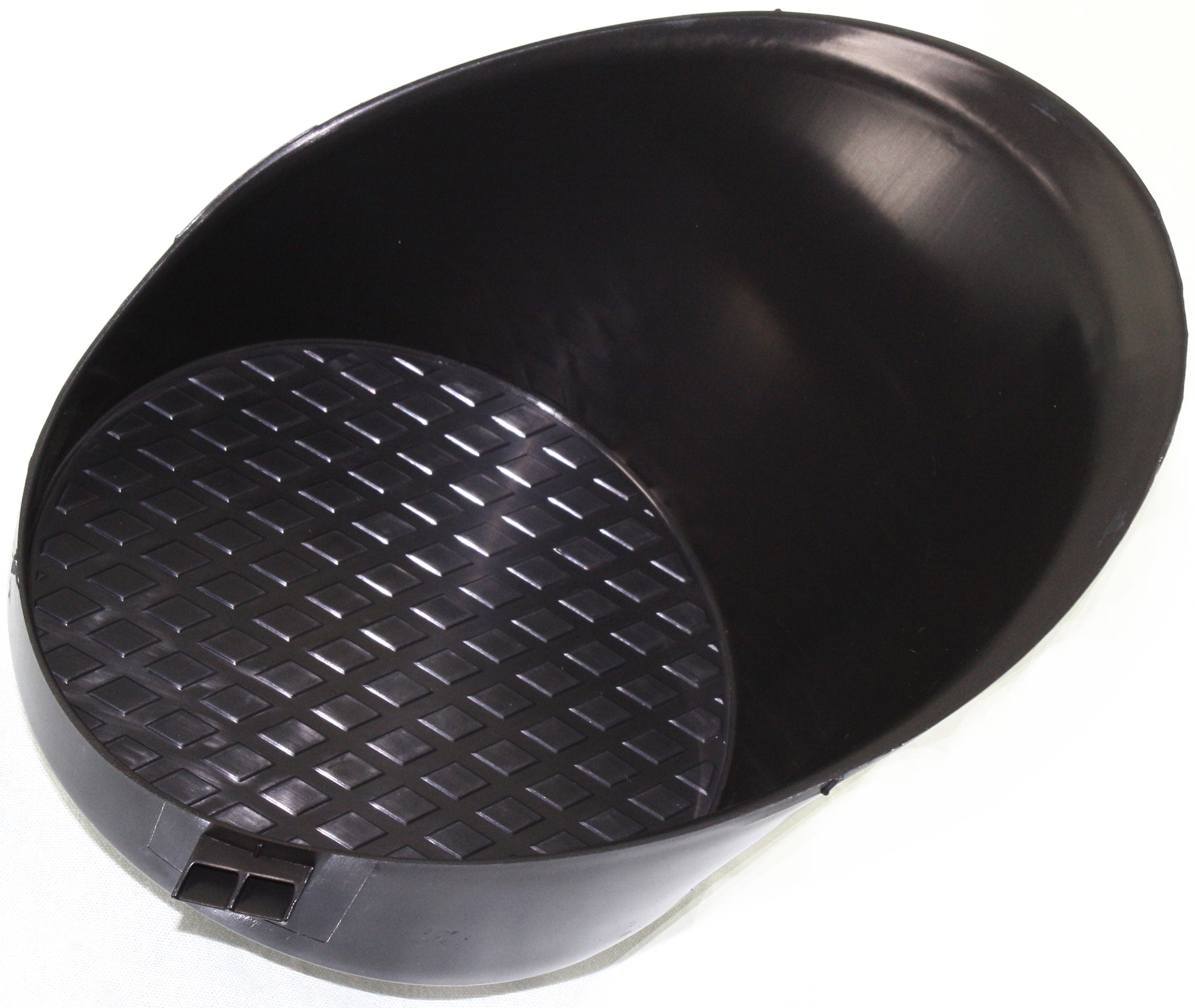 Fog Light Cover Compatible with 2007-2013 Toyota Tundra Right Passenger Black