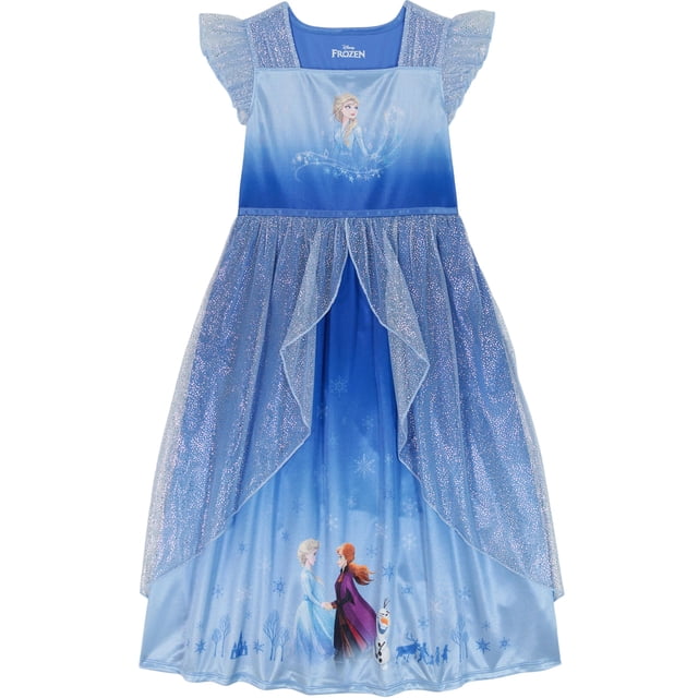 Camisón Disney Frozen para niñas Elsa y Anna talla 8