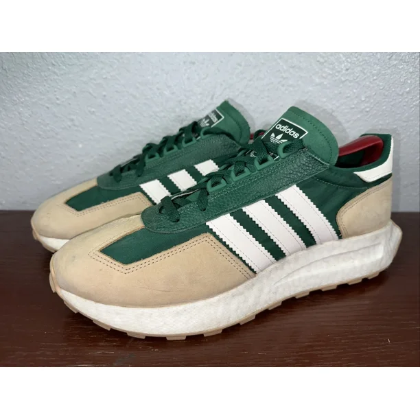 Ad-id-as Originals Retropy E5 Mens Sz 11 Green Tan White IE4553 Training Shoes